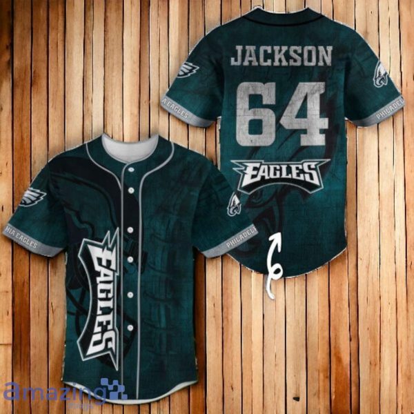 Custom eagles outlet throwback jersey