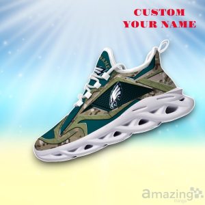 Philadelphia Eagles Camouflage C Max Soul Shoes Custom Name Exclusive Sneakers For Fans Product Photo 1