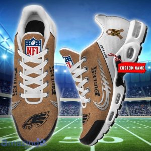 Philadelphia Eagles Custom Name Air Cushion Shoes NFL Gift For Fans image Philadelphia Eagles Custom Name Air Cushion Shoes NFL Gift For Fans Product Photo 2