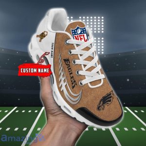 Philadelphia Eagles Custom Name Air Cushion Shoes NFL Gift For Fans Product Photo 1