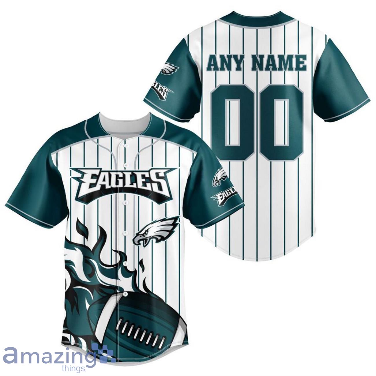 Philadelphia eagles baseball outlet jersey