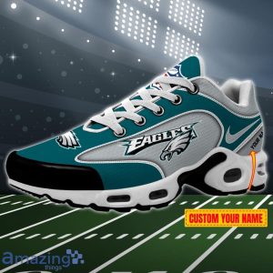 Philadelphia Eagles NFL 3D Effect Swoosh Custom Name Air Cushion Sport Shoes Product Photo 1