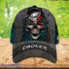 Philadelphia Eagles Personalized Nfl Skull Classic Cap 3D New Gift For Fans
