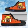 Pikachu Laying On Ball Philadelphia Flyers High Top Shoes For Men And Women