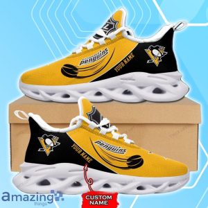 Pittsburgh Penguins Custom Name Max Soul Shoes New Sneakers For Fans Product Photo 1