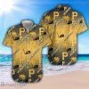 Pittsburgh Pirates Coconut Pattern 3D Hawaiian Shirt Aloha Shirt For Summer Gift