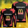Printed Mcdonalds V6 Ugly Sweater Christmas 3D Gift For Christmas Funny