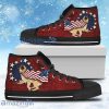 Pug – Independence Day High Top Shoes For Men And Women