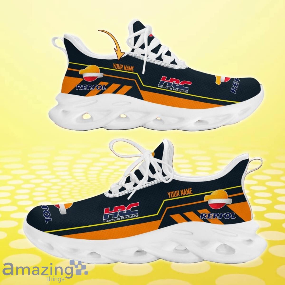 Repsol Honda Team Max Soul Shoes Custom Name Best Gift For Men And Women image Repsol Honda Team Max Soul Shoes Custom Name Best Gift For Men And Women Product Photo 2