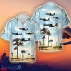 Royal Air Force Lockheed C-130K, Hercules C.3, XV294, 47 Squadron Aloha Short Sleeve 3D Printed Hawaiian Shirt For Men And Women