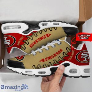 San Francisco 49ers Custom Name Name New Air Cushion Shoes Product Photo 2