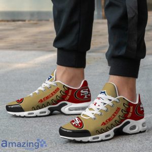 San Francisco 49ers Custom Name Name New Air Cushion Shoes Product Photo 3