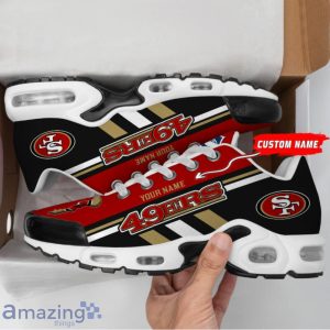 San Francisco 49ers Custom Name Name NFL TN Air Cushion Monster Sport Shoes Product Photo 3