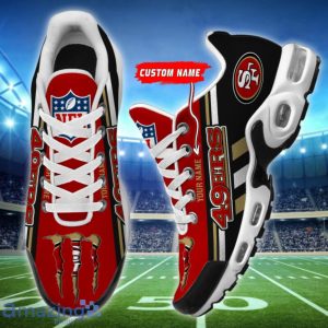 San Francisco 49ers Custom Name Name NFL TN Air Cushion Monster Sport Shoes Product Photo 1