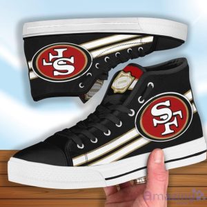 San Francisco 49ers High Top Shoes For Men Women Product Photo 2