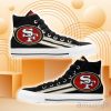 San Francisco 49ers High Top Shoes For Men Women