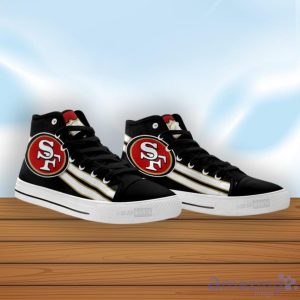 San Francisco 49ers High Top Shoes For Men Women Product Photo 3