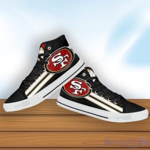 San Francisco 49ers High Top Shoes For Men Women Product Photo 4