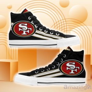 San Francisco 49ers High Top Shoes For Men Women Product Photo 1