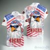 San Francisco 49ers Independence Day Hawaiian Shirt Unisex
