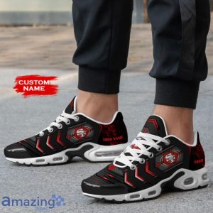 San Francisco 49ers NFL Custom Name Air Cushion Shoes Product Photo 5