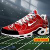 San Francisco 49ers NFL Gradient Swoosh Personalized Air Cushion Shoes