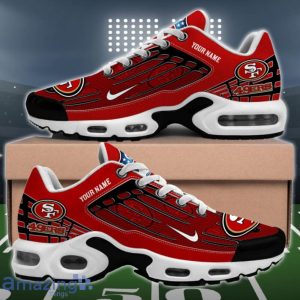 San Francisco 49ers NFL New Design 2023 32 Teams Swoosh Personalized Air Cushion Shoes Product Photo 2
