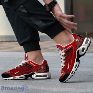 San Francisco 49ers NFL New Design 2023 32 Teams Swoosh Personalized Air Cushion Shoes Product Photo 3