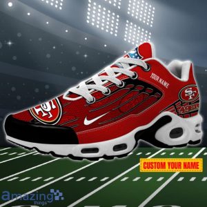 San Francisco 49ers NFL New Design 2023 32 Teams Swoosh Personalized Air Cushion Shoes Product Photo 1