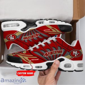San Francisco 49ers NFL TN Air Cushion Sport Shoes Perfect Gift Product Photo 2