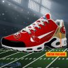 San Francisco 49ers State Proud NFL Personalized Air Cushion Shoes