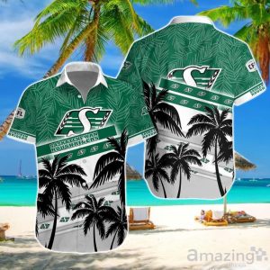 Saskatchewan Roughriders Hawaiian Shirt And Short New Design For Fans Product Photo 1