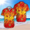 SCL Tigers Coconut Pattern 3D Hawaiian Shirt Aloha Shirt For Summer Gift