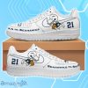 Seattle Seahawks Air Force Shoes Snoopy Custom Number & Name