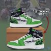 Seattle Seahawks Air Jordan Hightop Shoes Custom Name Trending Shoes For Fans