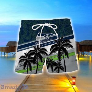Seattle Seahawks Team Hawaii Shirt 3D Aloha Hawaiian Shirt And Shorts Product Photo 2