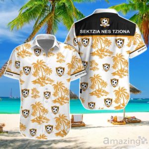 Sektzia Nes Tziona F.C Hawaiian Shirt And Short New Design For Fans Product Photo 1