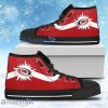 Simple Van Sun Flame Carolina Hurricanes High Top Shoes For Men And Women