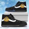 Simple Van Sun Flame Pittsburgh Penguins High Top Shoes For Men And Women