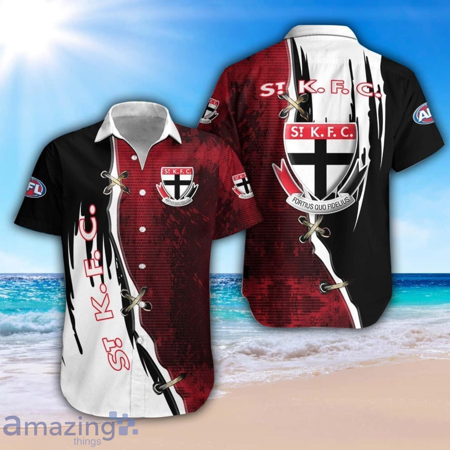 St Kilda Football Club LimitedHawaiian Shirt Aloha Summer Gift For Men And Women image St Kilda Football Club LimitedHawaiian Shirt Aloha Summer Gift For Men And Women Product Photo 1