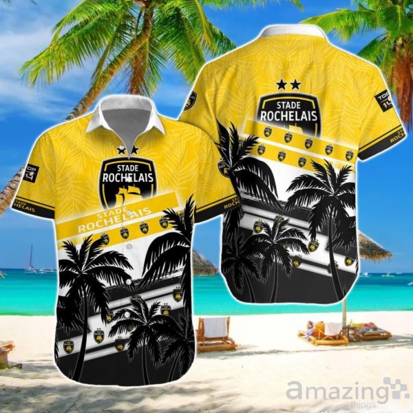 Stade Rochelais Hawaiian Shirt And Short New Design For Fans