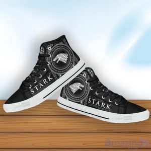 Stark Game Of Thrones High Top Shoes For Fans Product Photo 4