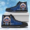 Steaky Trending Fashion Sporty New York Mets High Top Shoes For Men And Women