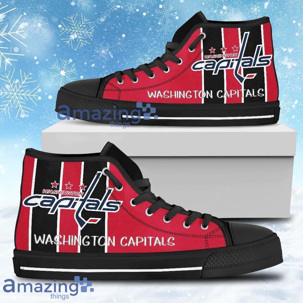 Steaky Trending Fashion Sporty Washington Capitals High Top Shoes For Men And Women image Steaky Trending Fashion Sporty Washington Capitals High Top Shoes For Men And Women Product Photo 1