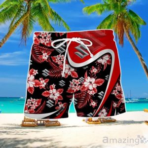 Suzuki Hawaiian Shirt And Short New Design For Fans Product Photo 2