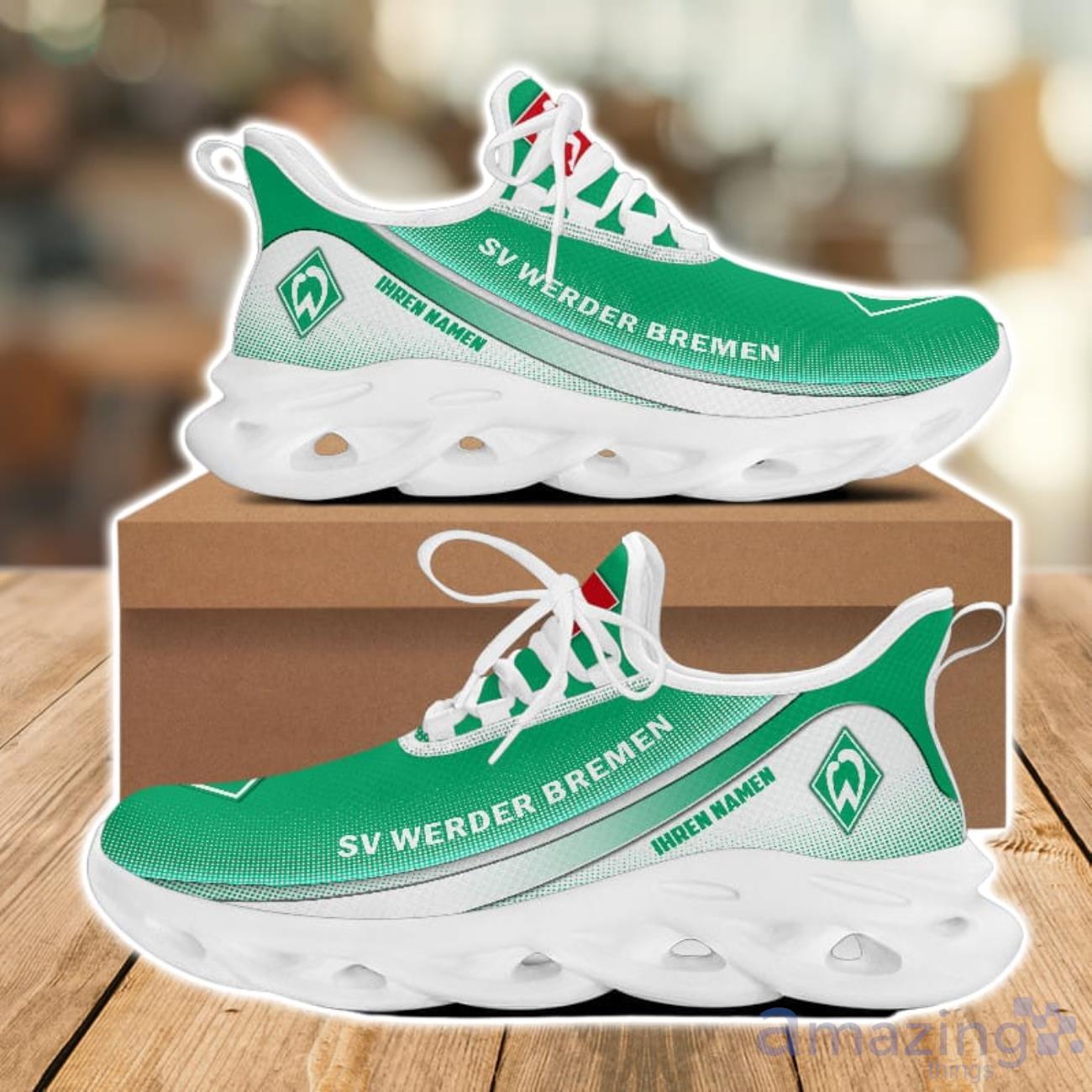 SV Werder Bremen New Style Max Soul Shoes For Men Women image SV Werder Bremen New Style Max Soul Shoes For Men Women Product Photo 1