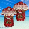 Sweden Christmas Relaxed Hawaiian Shirt Moose Red