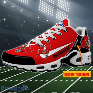 Tampa Bay Buccaneers Custom Name NFL Air Cushion Shoes Product Photo 1