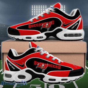 Tampa Bay Buccaneers NFL 3D Effect Swoosh Custom Name Air Cushion Sport Shoes Product Photo 2