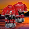 Tampa Bay Buccaneers NFL Hawaiian Shirt Tropical Patterns Graphic New Collection Summer Gift For Fan NFL